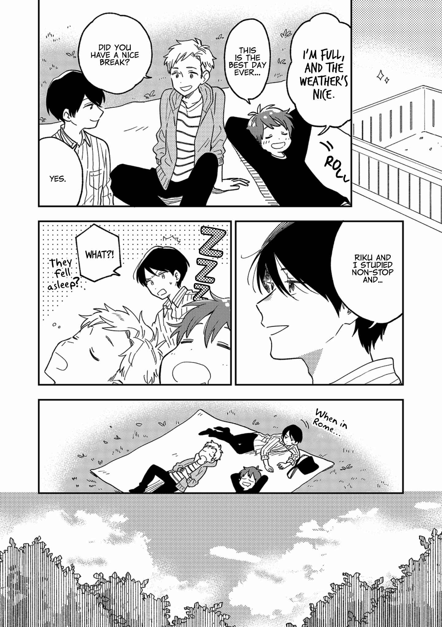 Page 9 Chapter 13 Danshi Koukousei wa Kyou mo Onaka ga Suiteiru