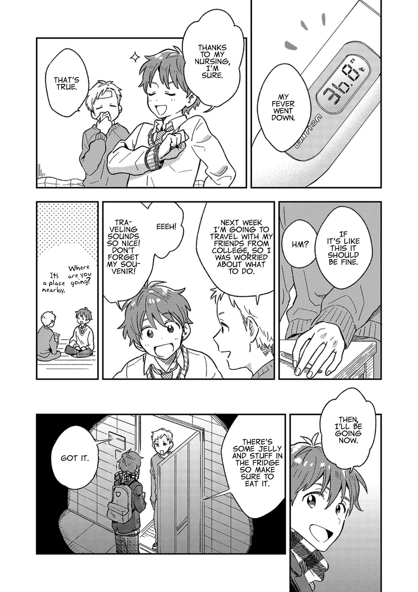 Page 10 Chapter 6 Danshi Koukousei wa Kyou mo Onaka ga Suiteiru