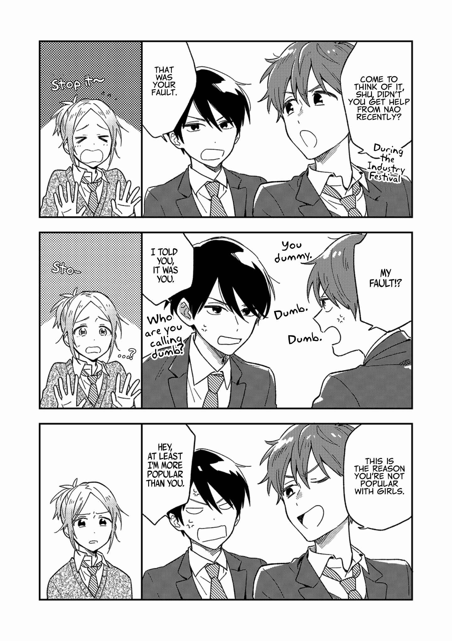 Page 6 Chapter 9 Danshi Koukousei wa Kyou mo Onaka ga Suiteiru