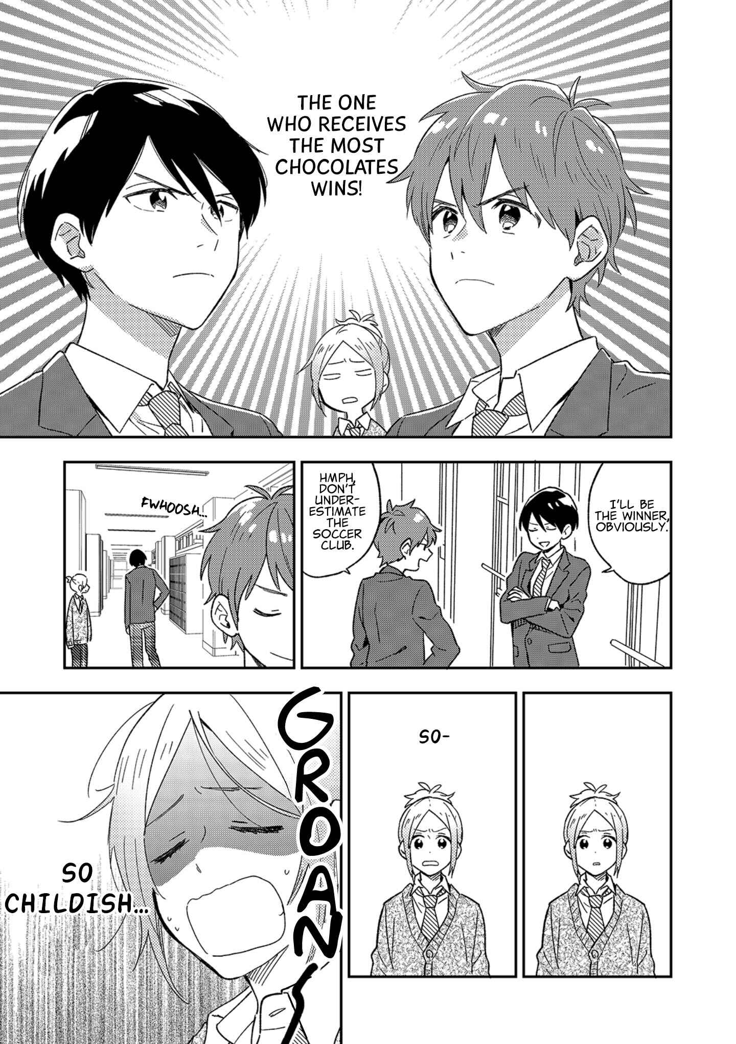 Page 8 Chapter 9 Danshi Koukousei wa Kyou mo Onaka ga Suiteiru