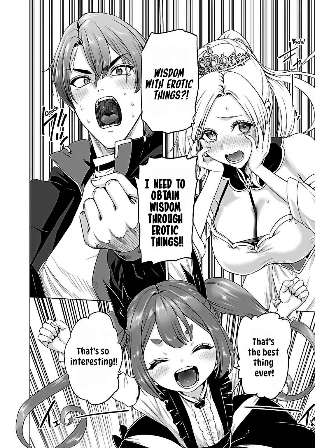 Page 30 Chapter 3 Isekai H Eiyuuden ~Bishoujo Senshi-tachi wa Saikyou Gunshi no Muchana Onegai ni Sakaraenai~