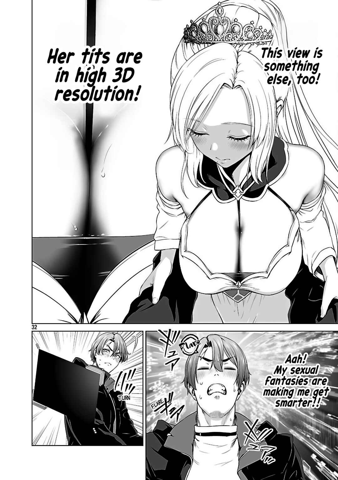 Page 34 Chapter 3 Isekai H Eiyuuden ~Bishoujo Senshi-tachi wa Saikyou Gunshi no Muchana Onegai ni Sakaraenai~