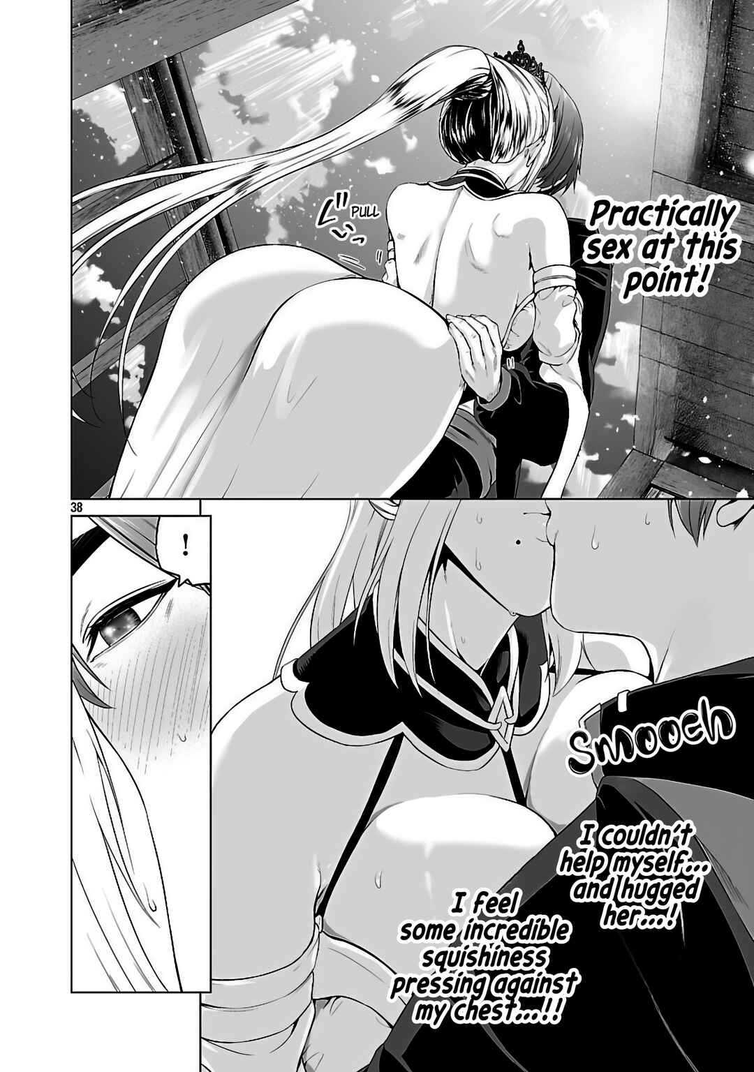 Page 40 Chapter 3 Isekai H Eiyuuden ~Bishoujo Senshi-tachi wa Saikyou Gunshi no Muchana Onegai ni Sakaraenai~