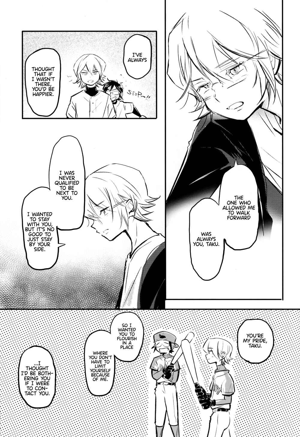 Page 36 Chapter Unknown_0892 Diamond no Ace - Koujichuu ni Tsuki Katagawa Kougo Tsuukou (Doujinshi)
