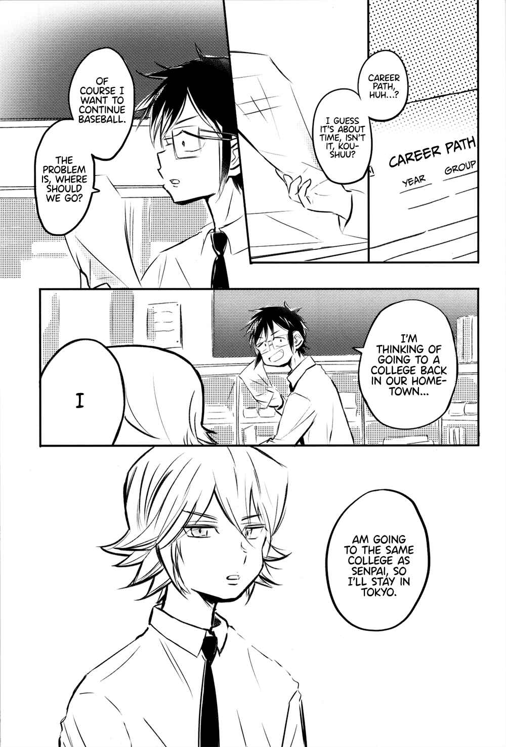 Page 6 Chapter Unknown_0892 Diamond no Ace - Koujichuu ni Tsuki Katagawa Kougo Tsuukou (Doujinshi)