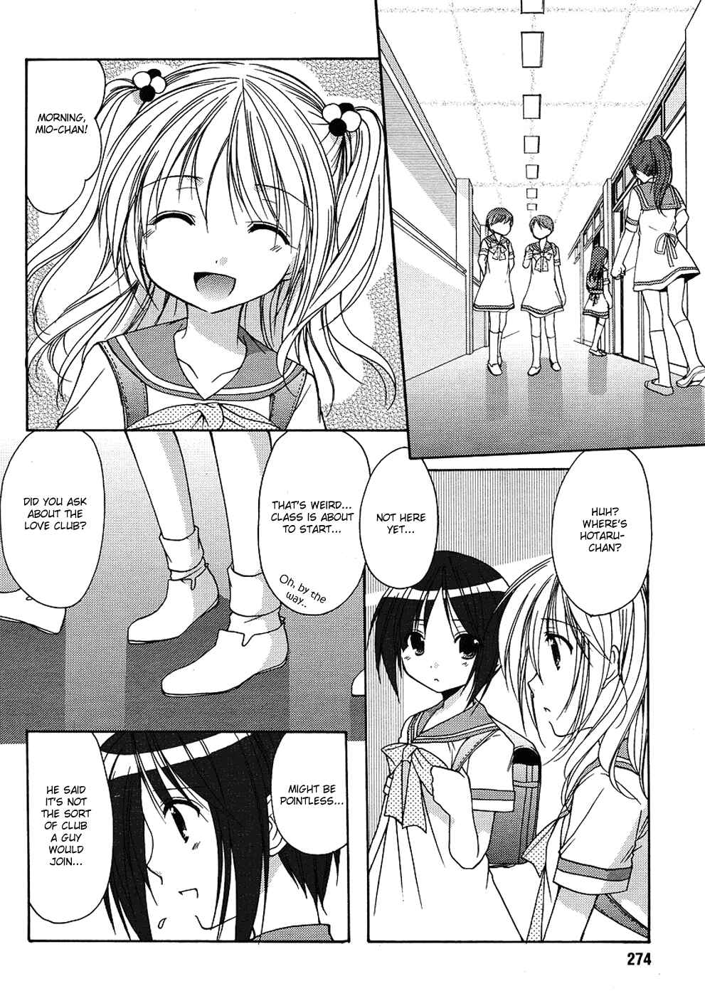 Page 9 Chapter 11 Hiiragi Shougakkou Ren’ai Club