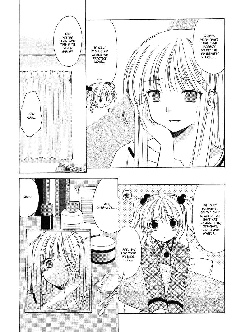 Page 8 Chapter 3 Hiiragi Shougakkou Ren’ai Club