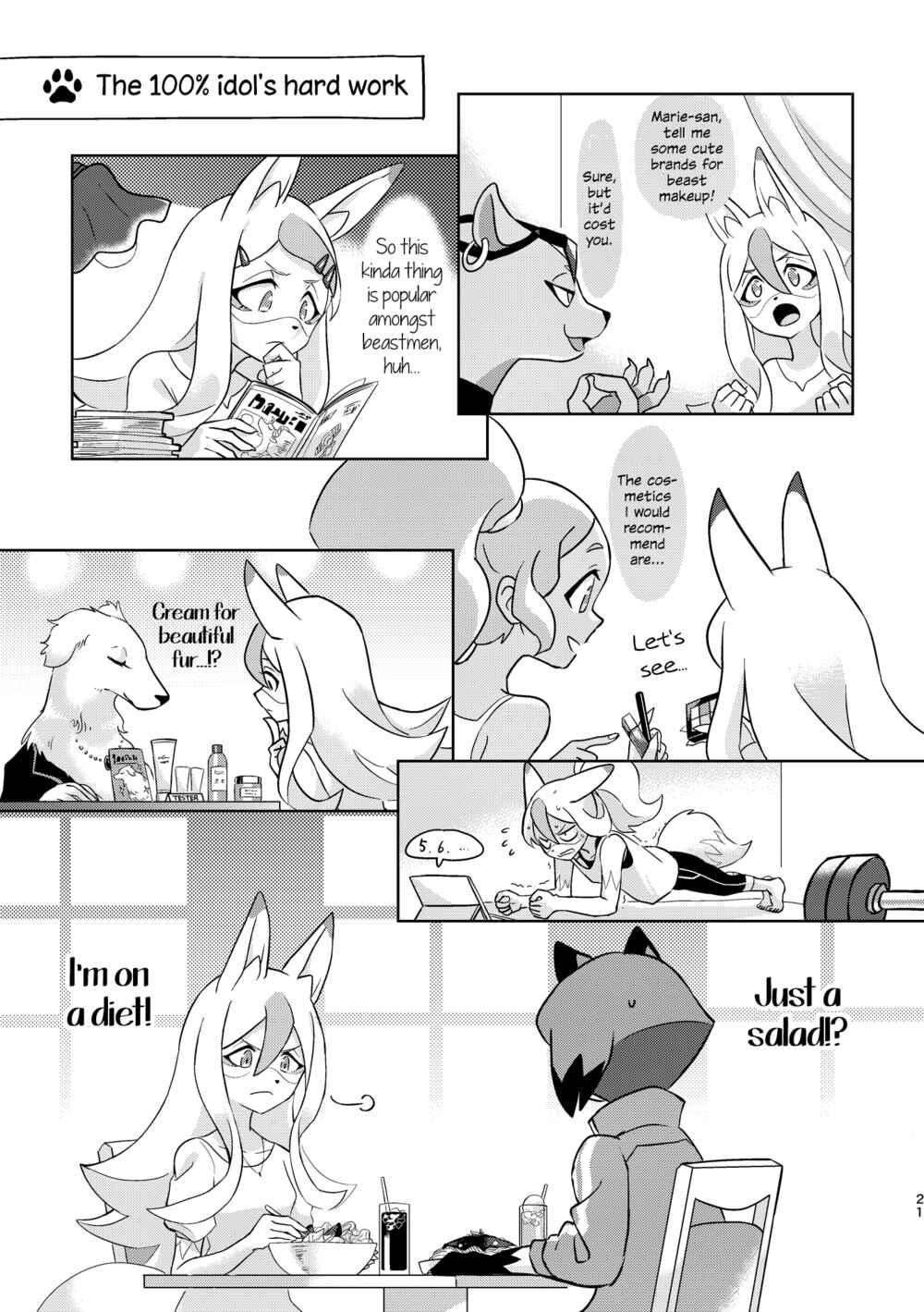 Page 20 Chapter Unknown_7ed5 BNA: Brand New Animal - BEST FRIEND? (Doujinshi)