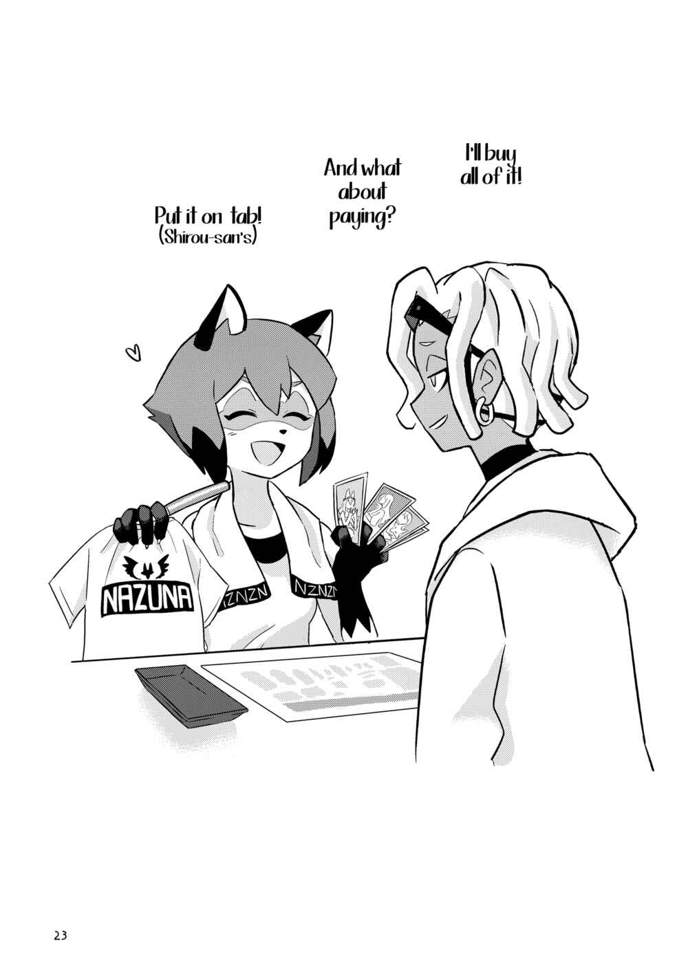 Page 22 Chapter Unknown_7ed5 BNA: Brand New Animal - BEST FRIEND? (Doujinshi)