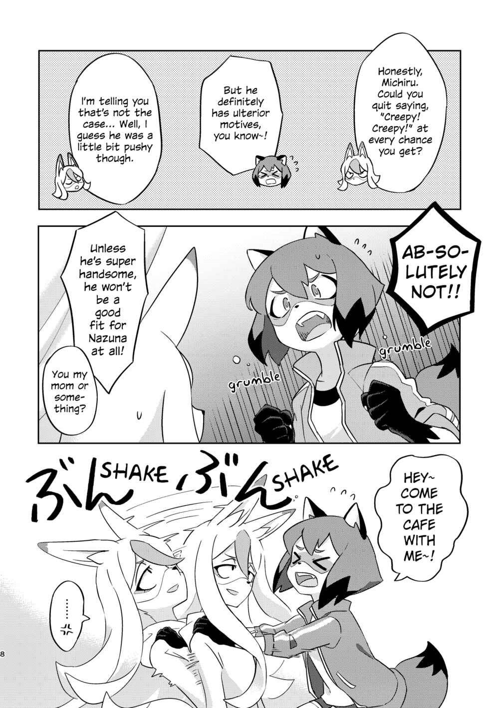 Page 7 Chapter Unknown_7ed5 BNA: Brand New Animal - BEST FRIEND? (Doujinshi)