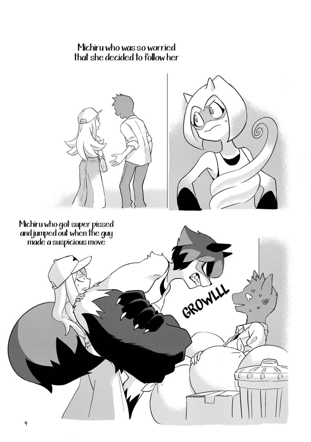 Page 8 Chapter Unknown_7ed5 BNA: Brand New Animal - BEST FRIEND? (Doujinshi)