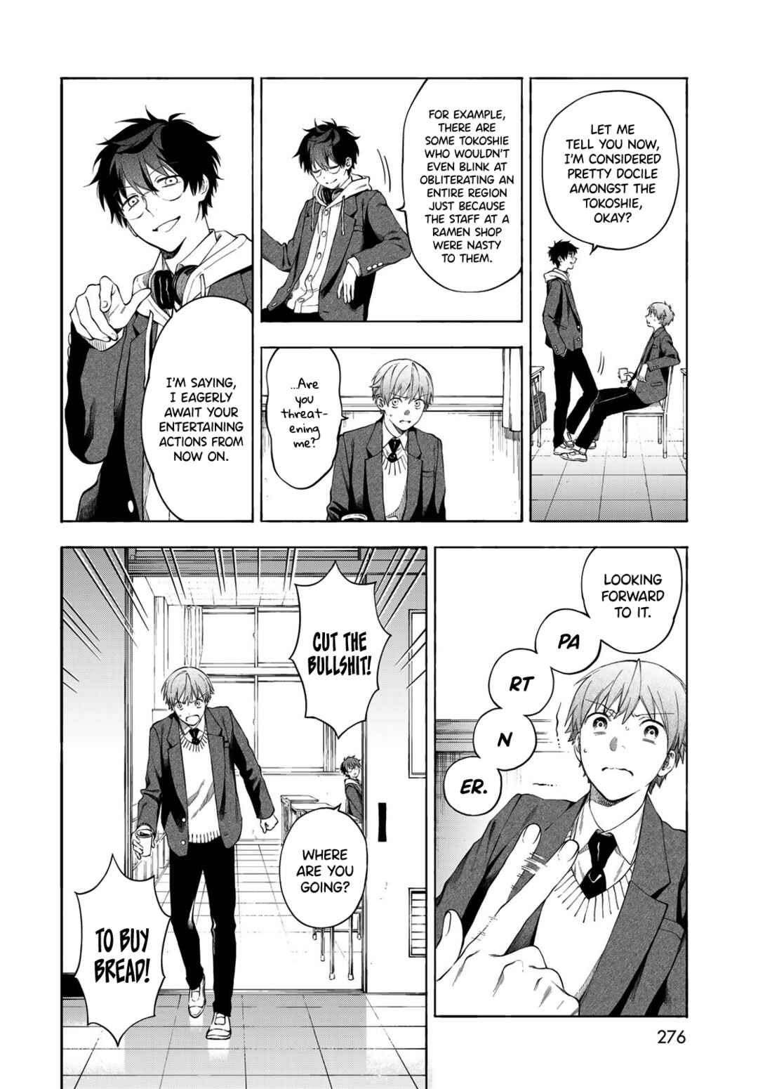 Page 10 Chapter 3 Tokoshie x Bullet: Kaijuu Gakuen