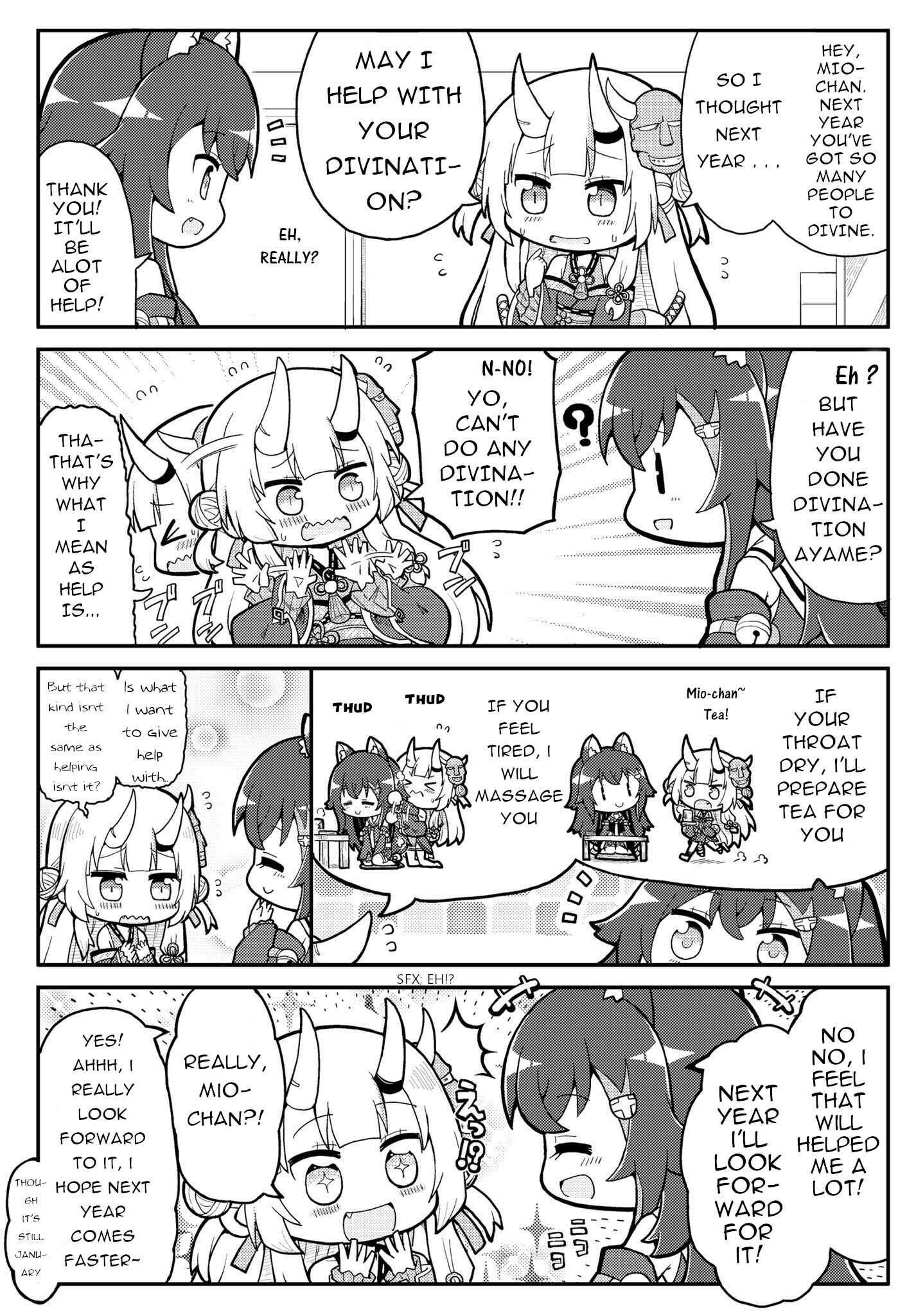 Page 1 Chapter 1 Hololive - Herada Mitsurus Twitter Shorts