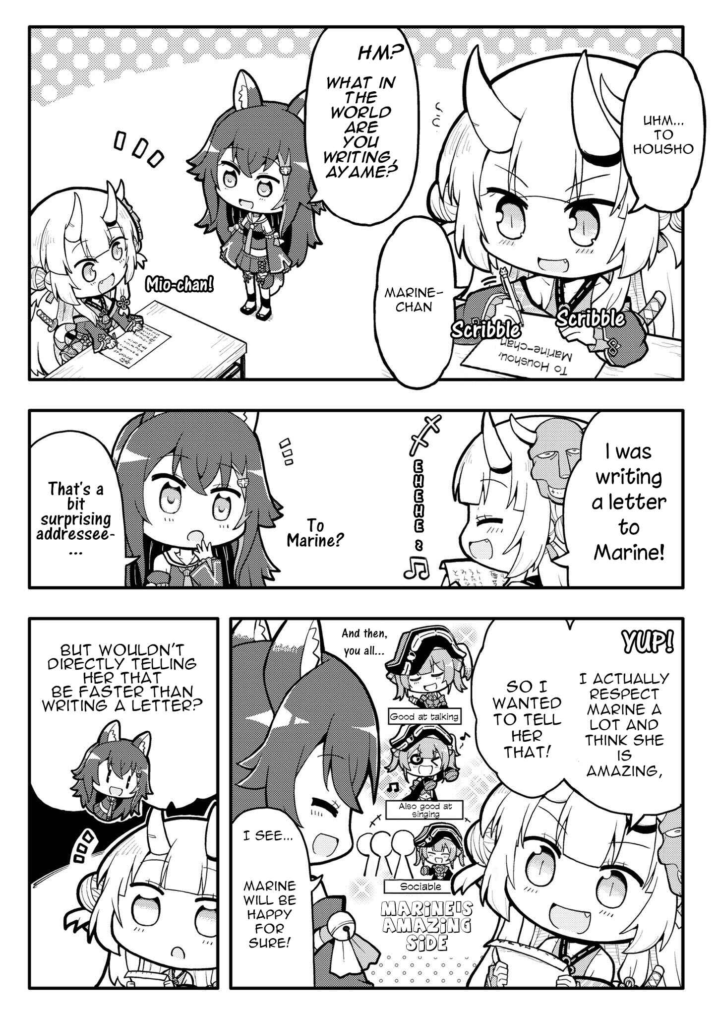 Page 1 Chapter 2 Hololive - Herada Mitsurus Twitter Shorts