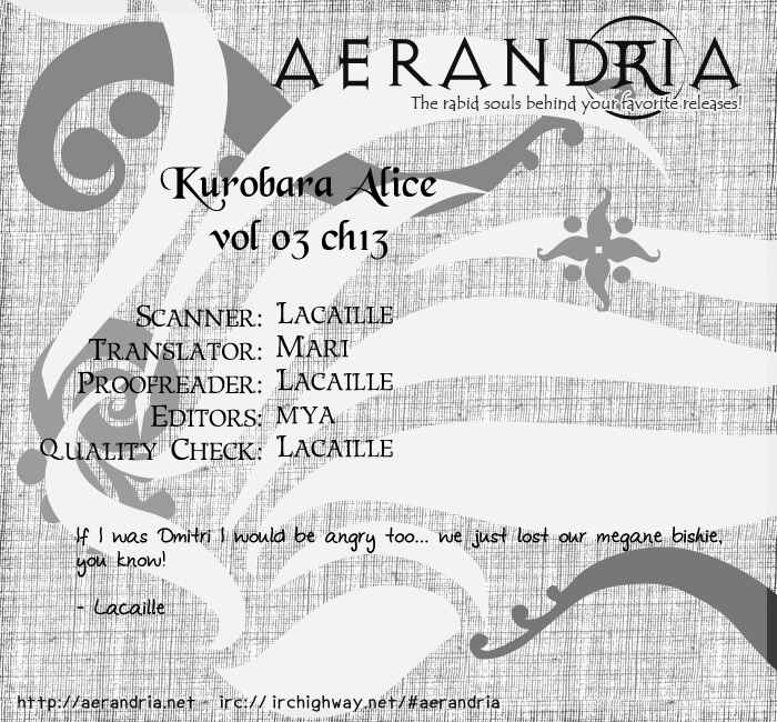 Page 34 Chapter 13 Kuro Bara Alice