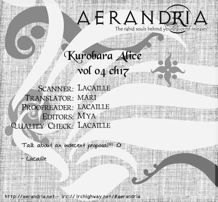 Page 36 Chapter 17 Kuro Bara Alice