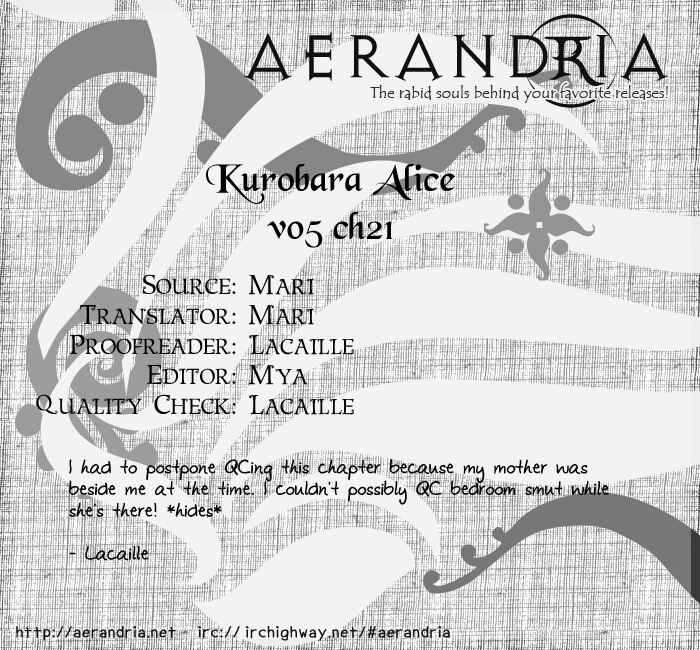 Page 40 Chapter 21 Kuro Bara Alice