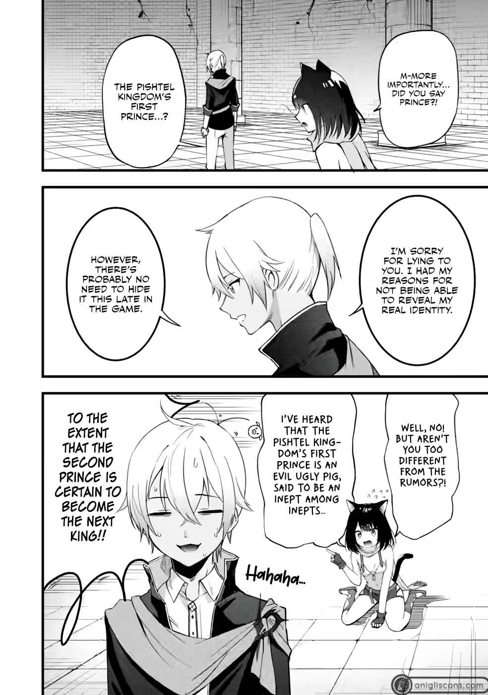 Page 3 Chapter 5 Kurobuta Ouji wa Zense o Omoidashite Kaishin Suru: Akuyaku Kyara ni Tensei Shita no de Shibou Endo kara Nigete itara Saikyou ni Natteita