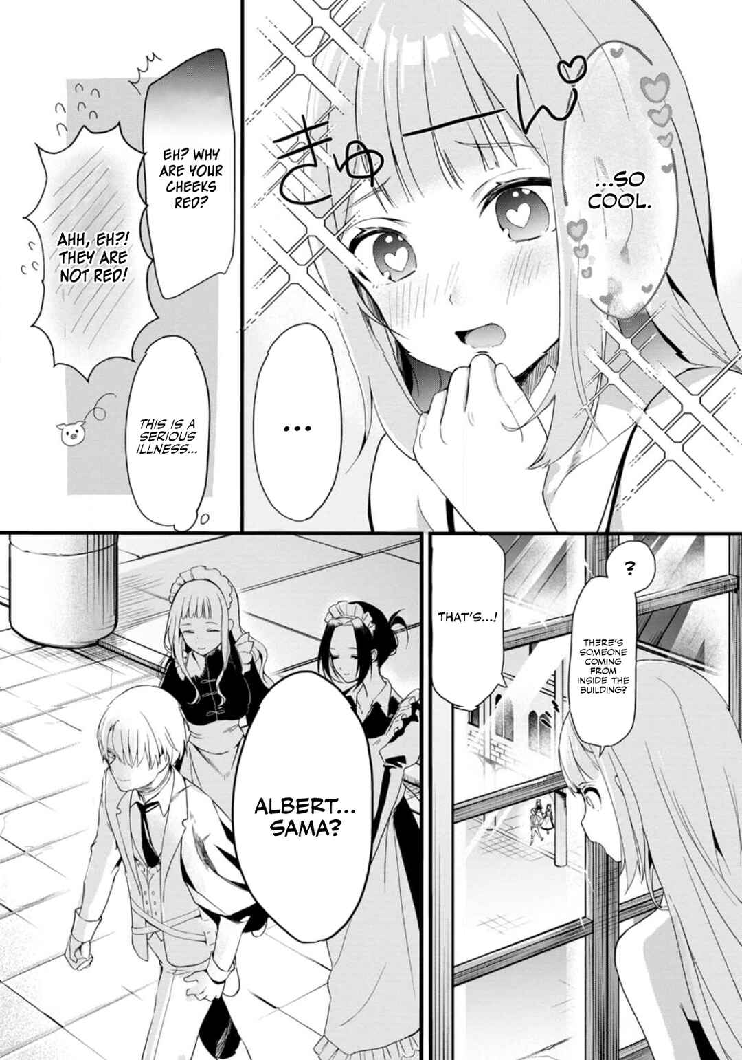 Page 7 Chapter 2 Kurobuta Ouji wa Zense o Omoidashite Kaishin Suru: Akuyaku Kyara ni Tensei Shita no de Shibou Endo kara Nigete itara Saikyou ni Natteita