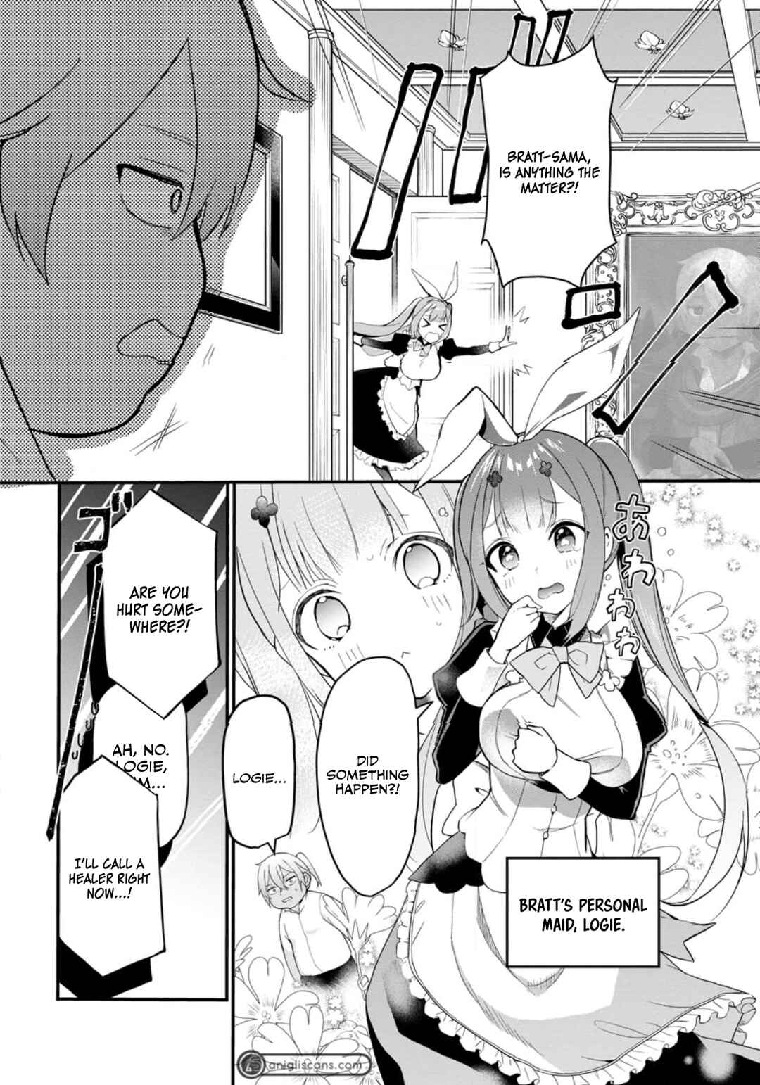 Page 10 Chapter 1 Kurobuta Ouji wa Zense o Omoidashite Kaishin Suru: Akuyaku Kyara ni Tensei Shita no de Shibou Endo kara Nigete itara Saikyou ni Natteita