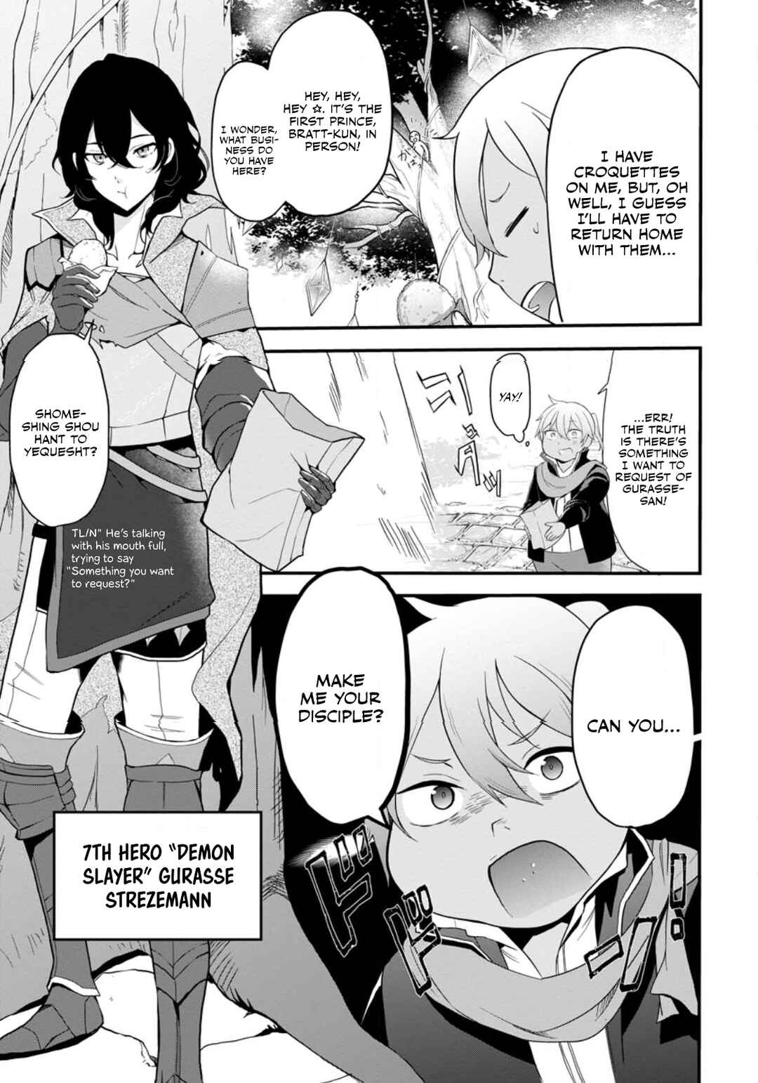 Page 22 Chapter 1 Kurobuta Ouji wa Zense o Omoidashite Kaishin Suru: Akuyaku Kyara ni Tensei Shita no de Shibou Endo kara Nigete itara Saikyou ni Natteita
