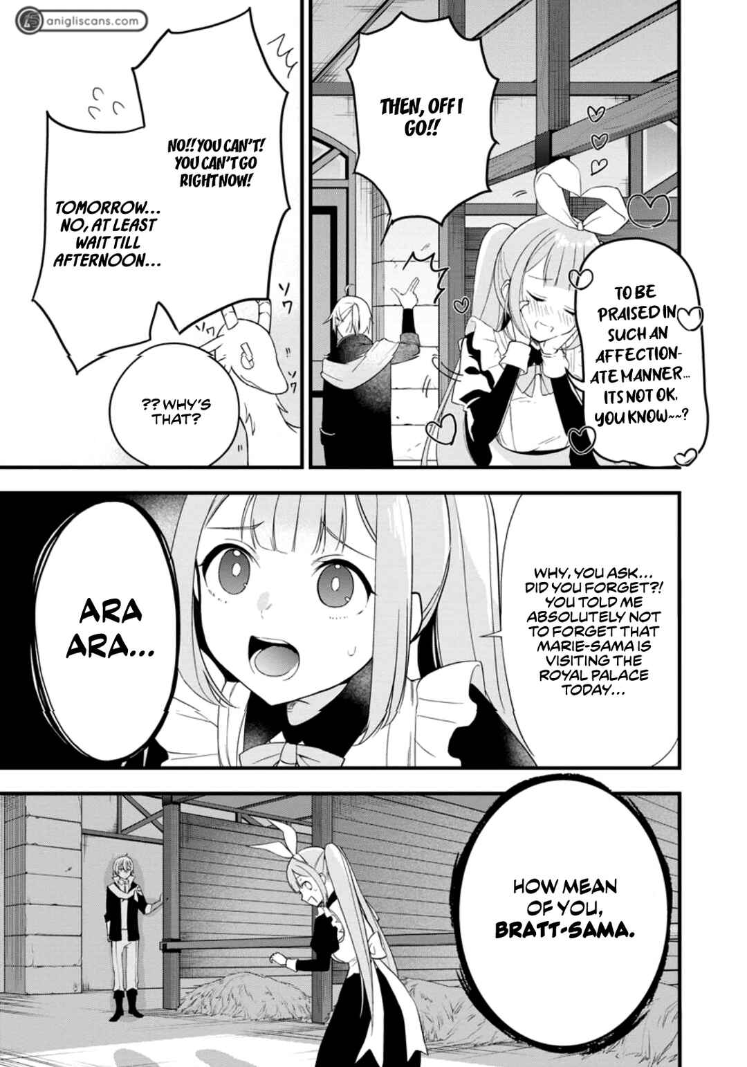 Page 7 Chapter 3 Kurobuta Ouji wa Zense o Omoidashite Kaishin Suru: Akuyaku Kyara ni Tensei Shita no de Shibou Endo kara Nigete itara Saikyou ni Natteita
