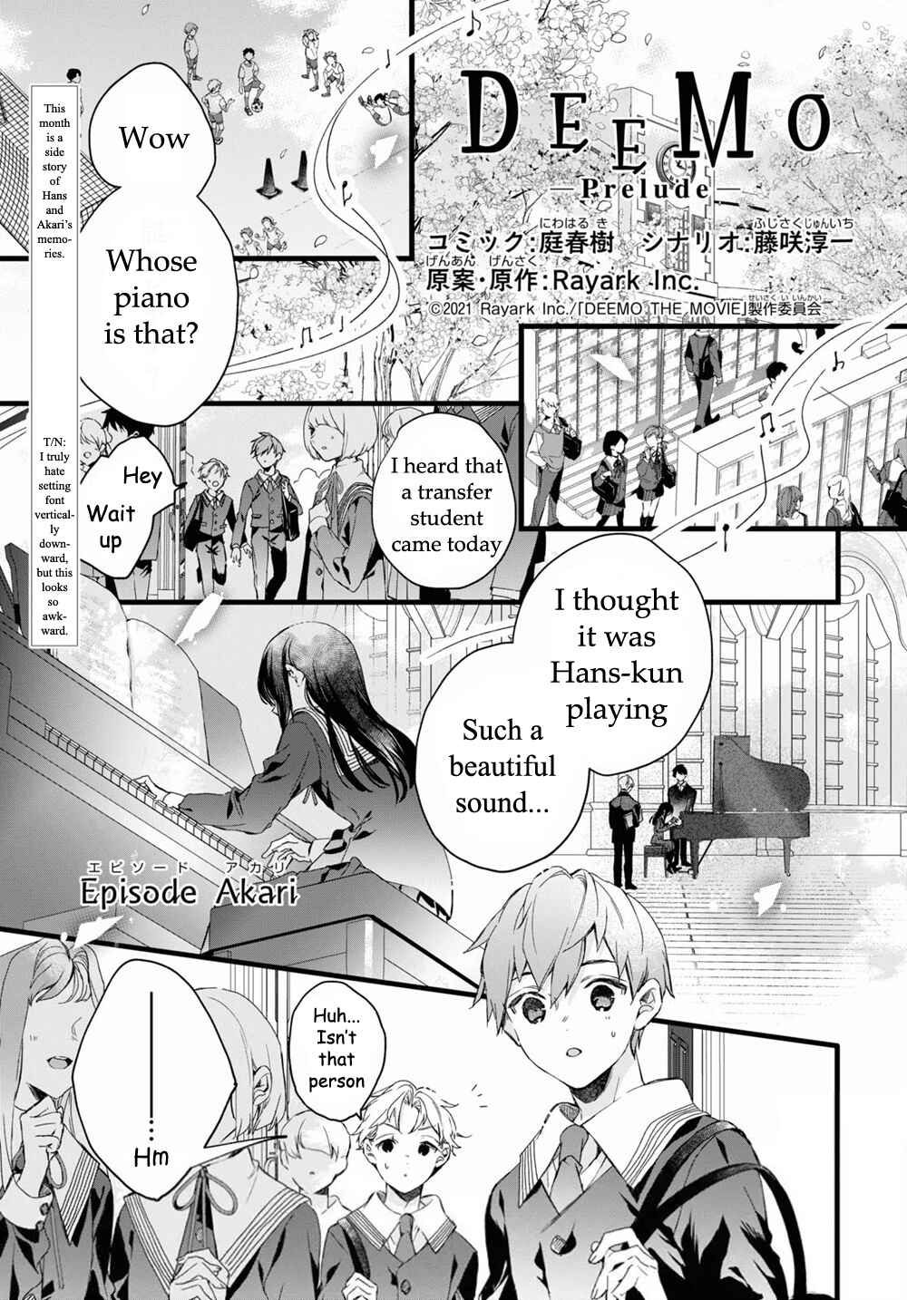 Page 3 Chapter 6.7 DEEMO -Prelude-