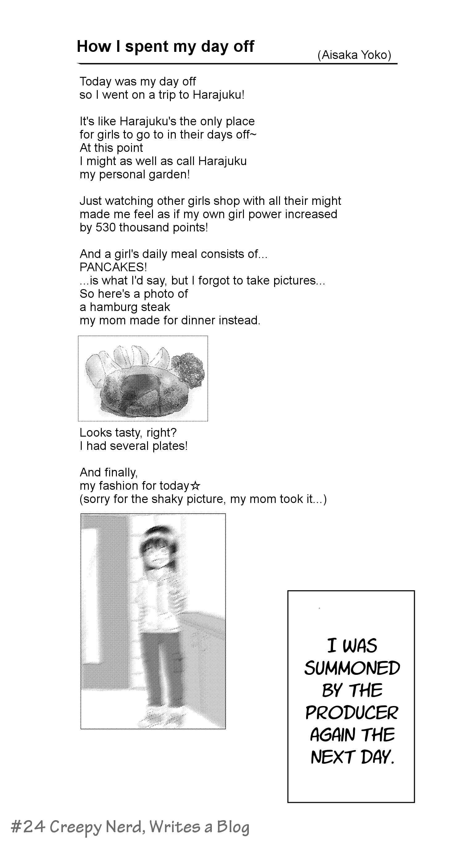 Page 8 Chapter 24 Disgusting Otaku, Become an Idol! (Pre-Serialization)