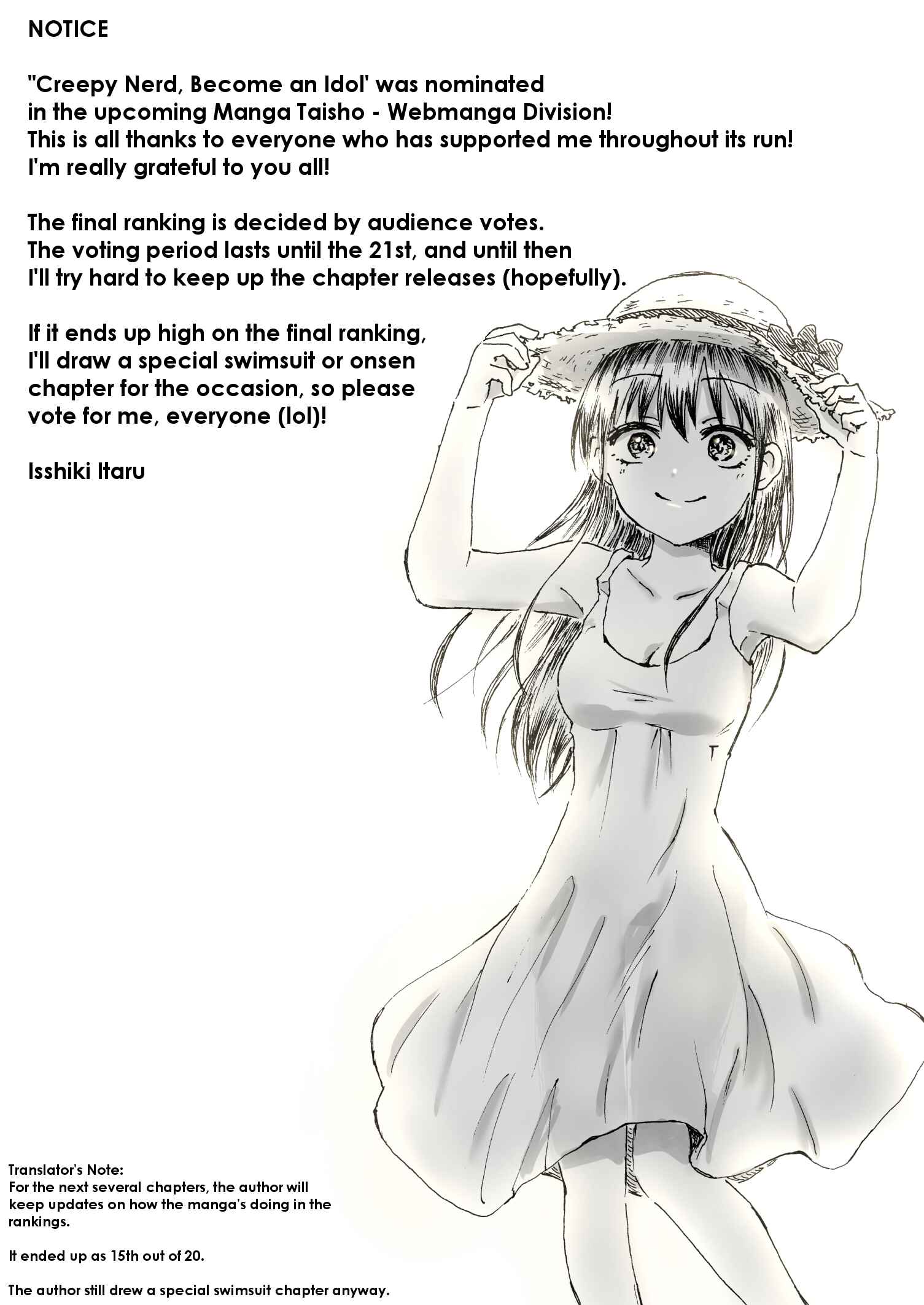Page 7 Chapter 19 Disgusting Otaku, Become an Idol! (Pre-Serialization)