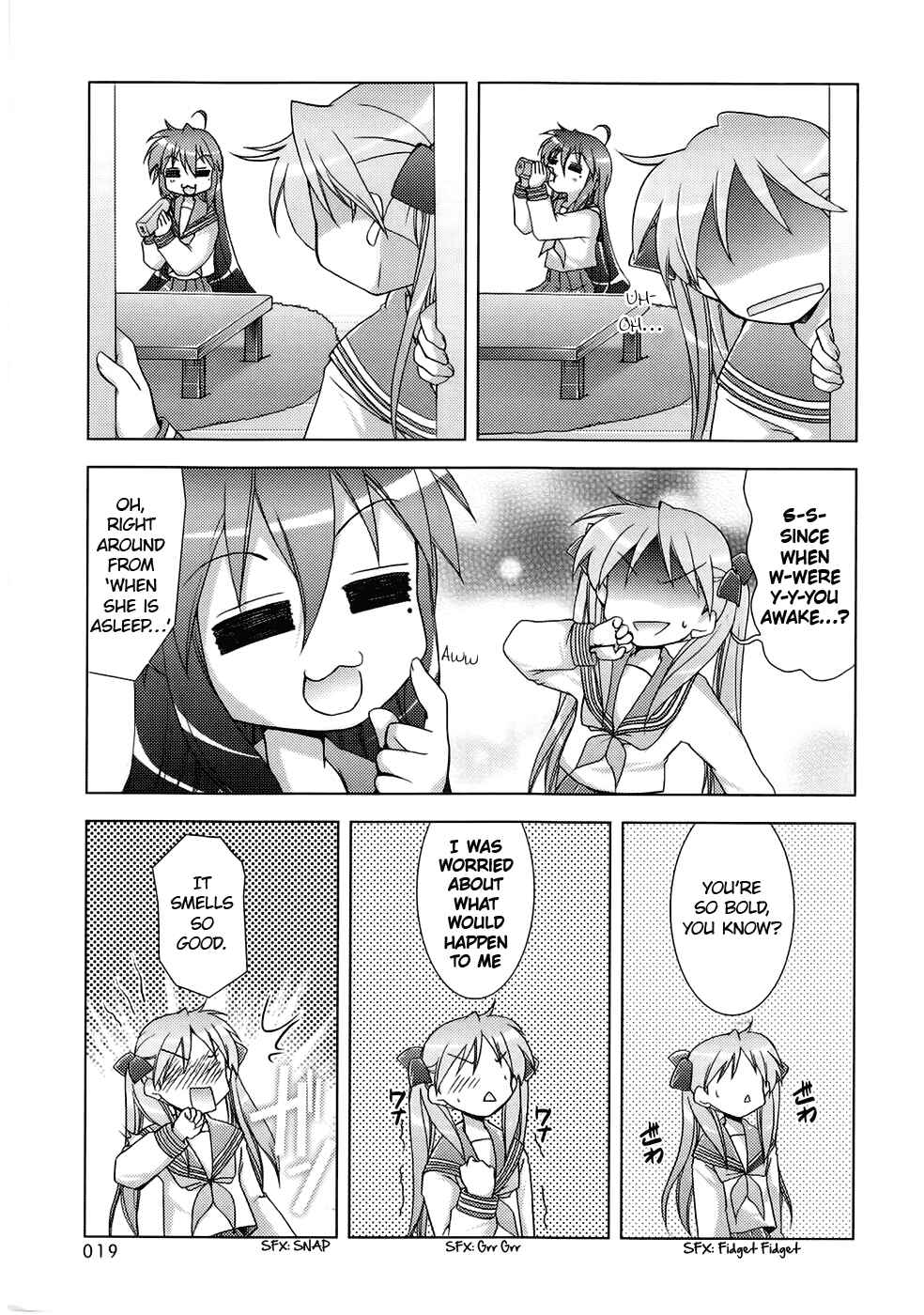 Page 21 Chapter 18 Lucky☆Star - Comic à la Carte