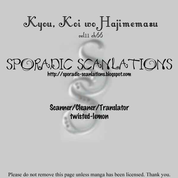 Page 28 Chapter 66 Kyou, Koi wo Hajimemasu