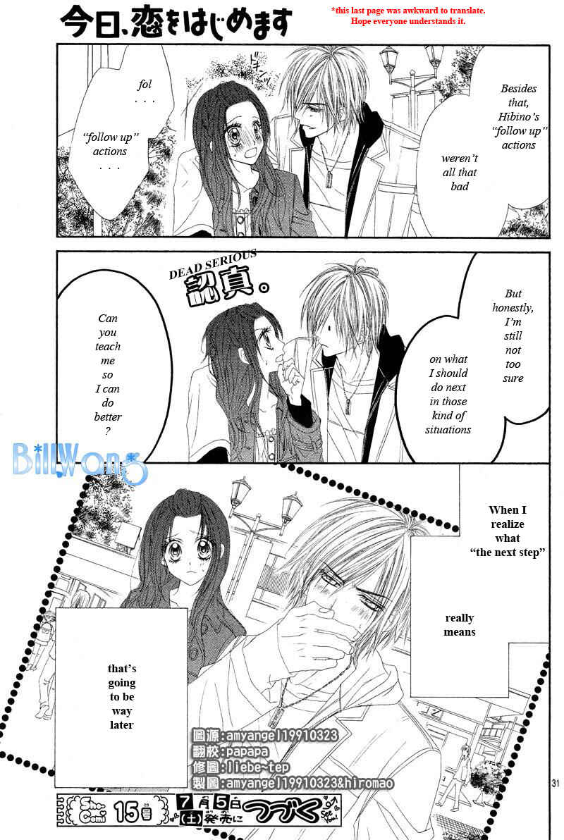 Page 30 Chapter 19 Kyou, Koi wo Hajimemasu