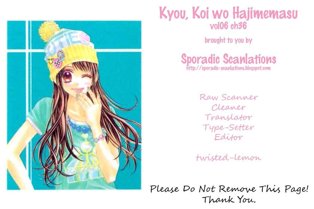 Page 26 Chapter 36 Kyou, Koi wo Hajimemasu