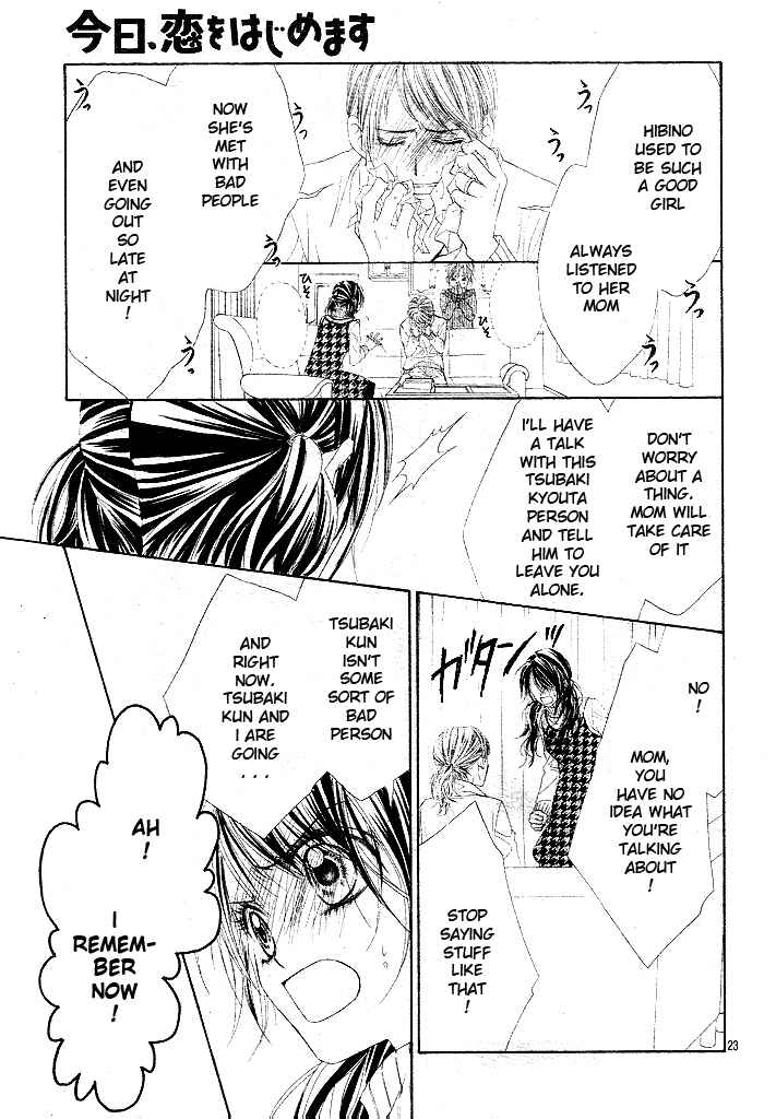 Page 23 Chapter 33 Kyou, Koi wo Hajimemasu