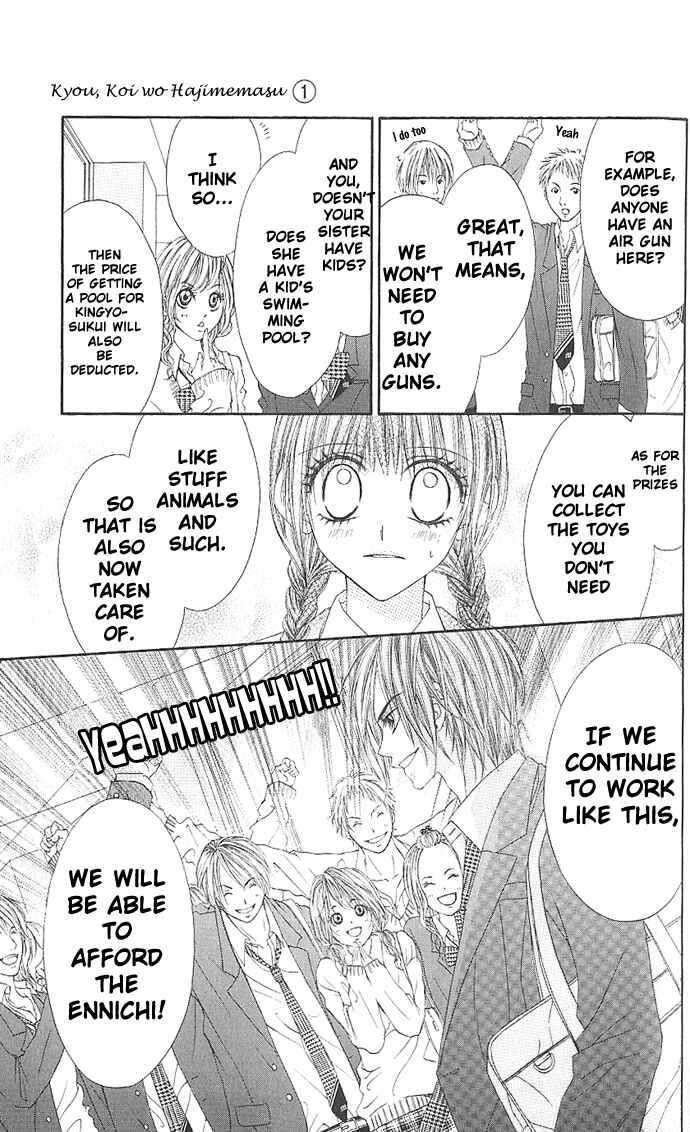 Page 17 Chapter 3 Kyou, Koi wo Hajimemasu
