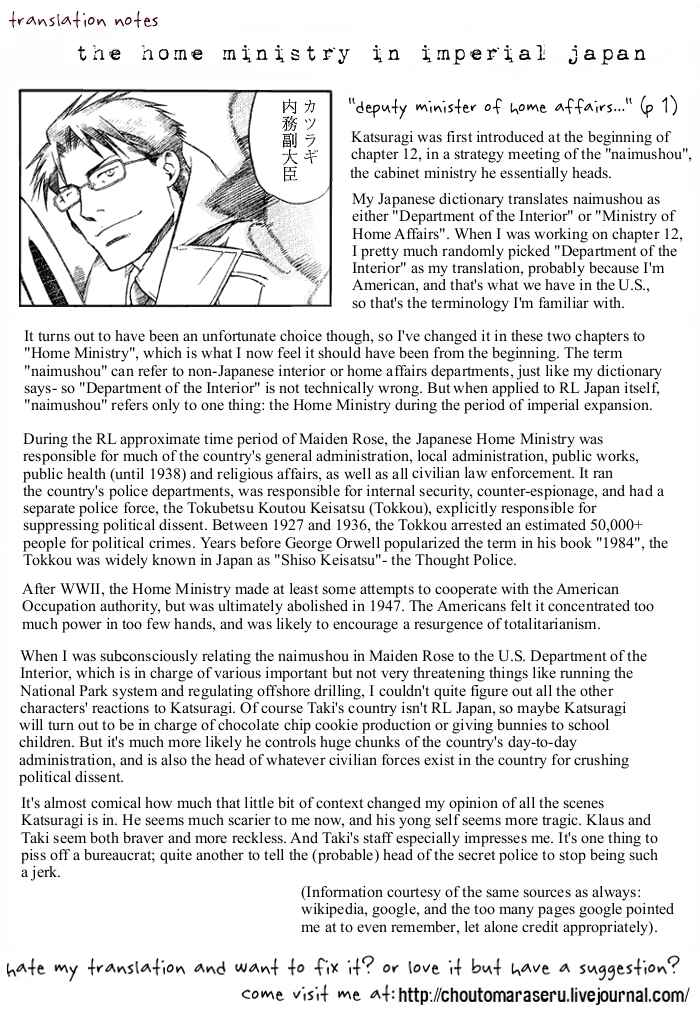 Page 25 Chapter 19 Hyakujitsu no Bara