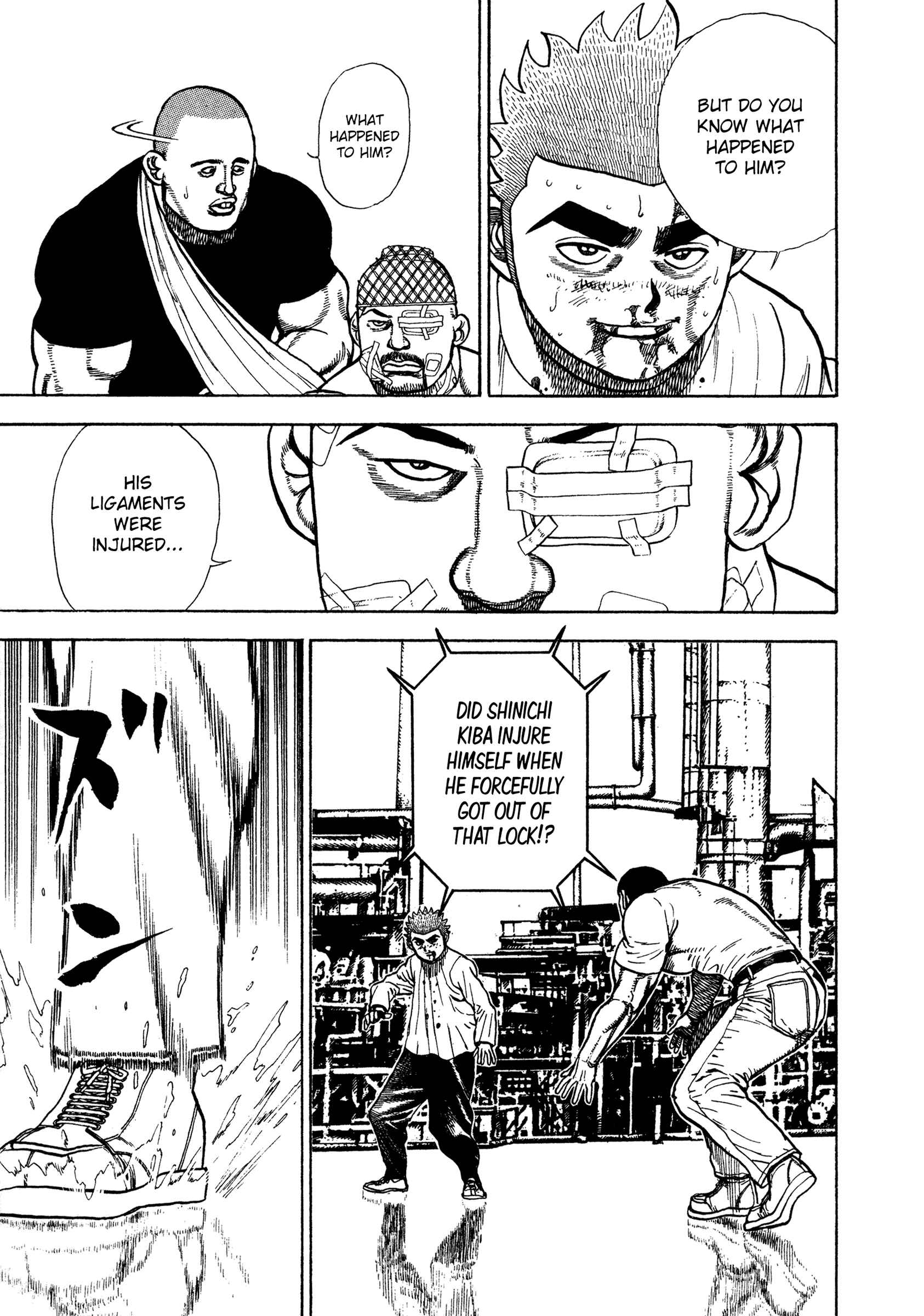 Page 15 Chapter 328 Koukou Tekken-den Tough