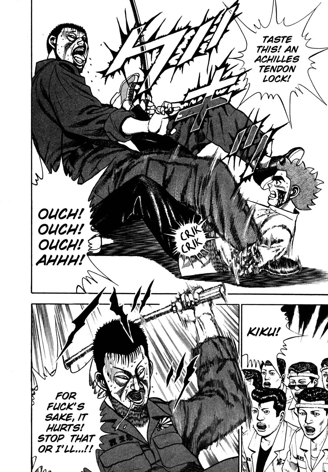 Page 10 Chapter 123 Koukou Tekken-den Tough