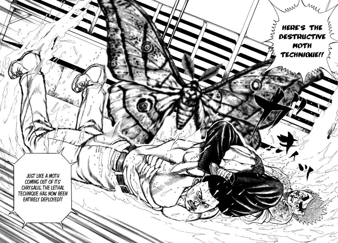 Page 12 Chapter 332 Koukou Tekken-den Tough