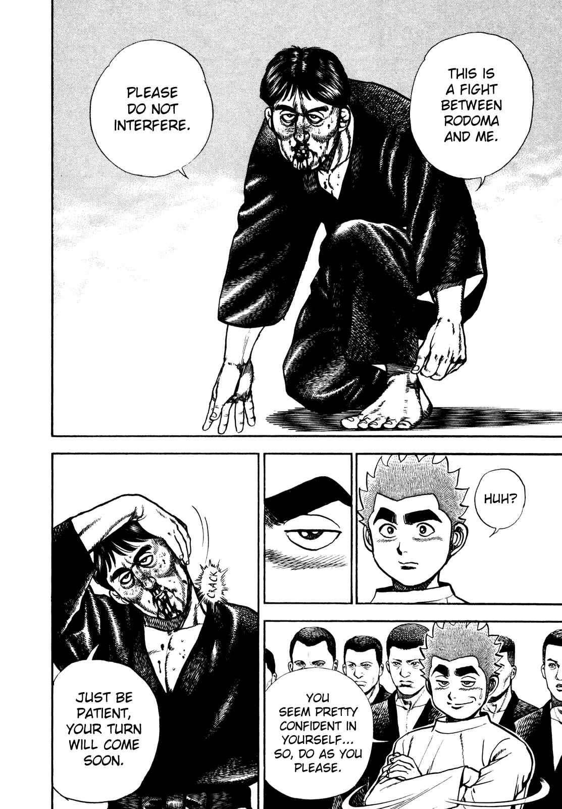 Page 8 Chapter 186 Koukou Tekken-den Tough