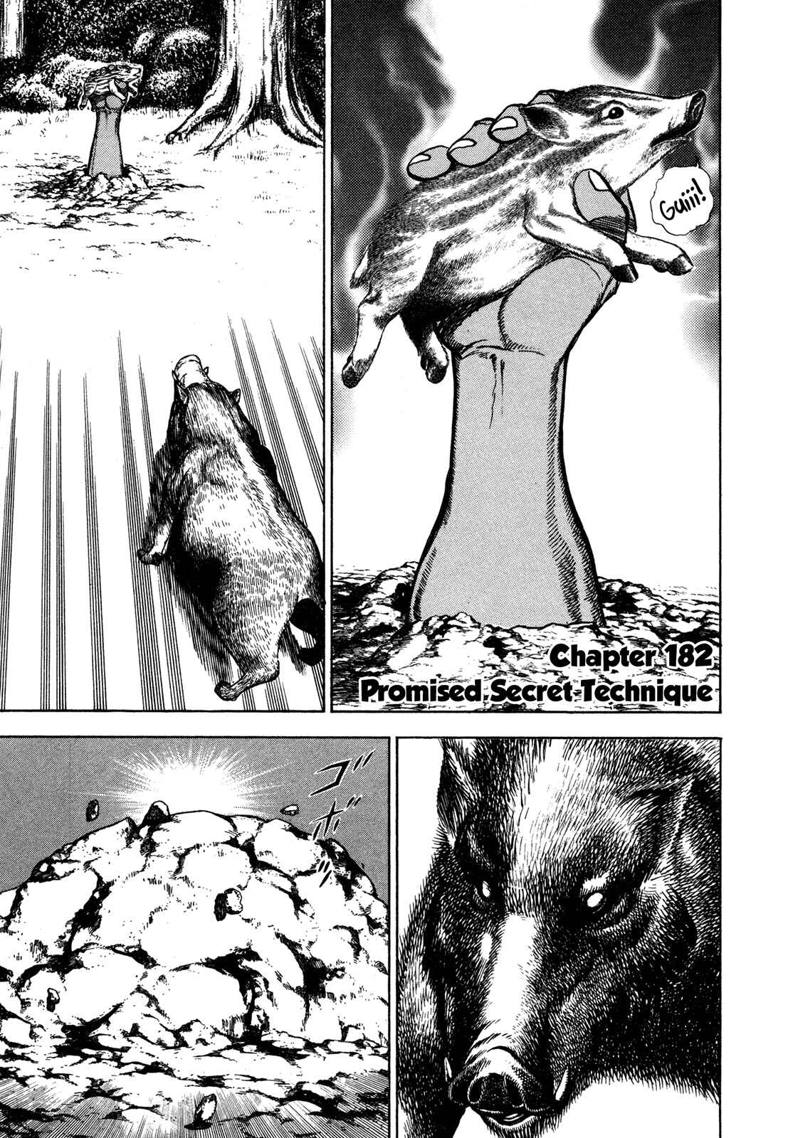 Page 1 Chapter 182 Koukou Tekken-den Tough