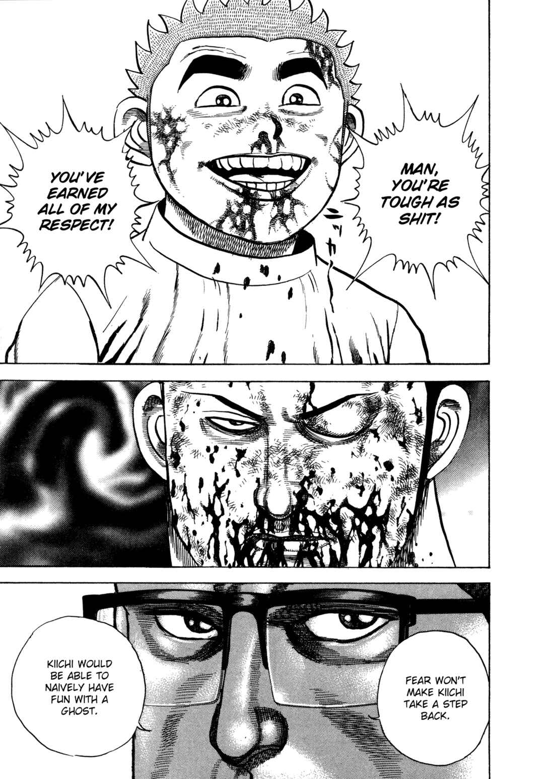 Page 17 Chapter 336 Koukou Tekken-den Tough
