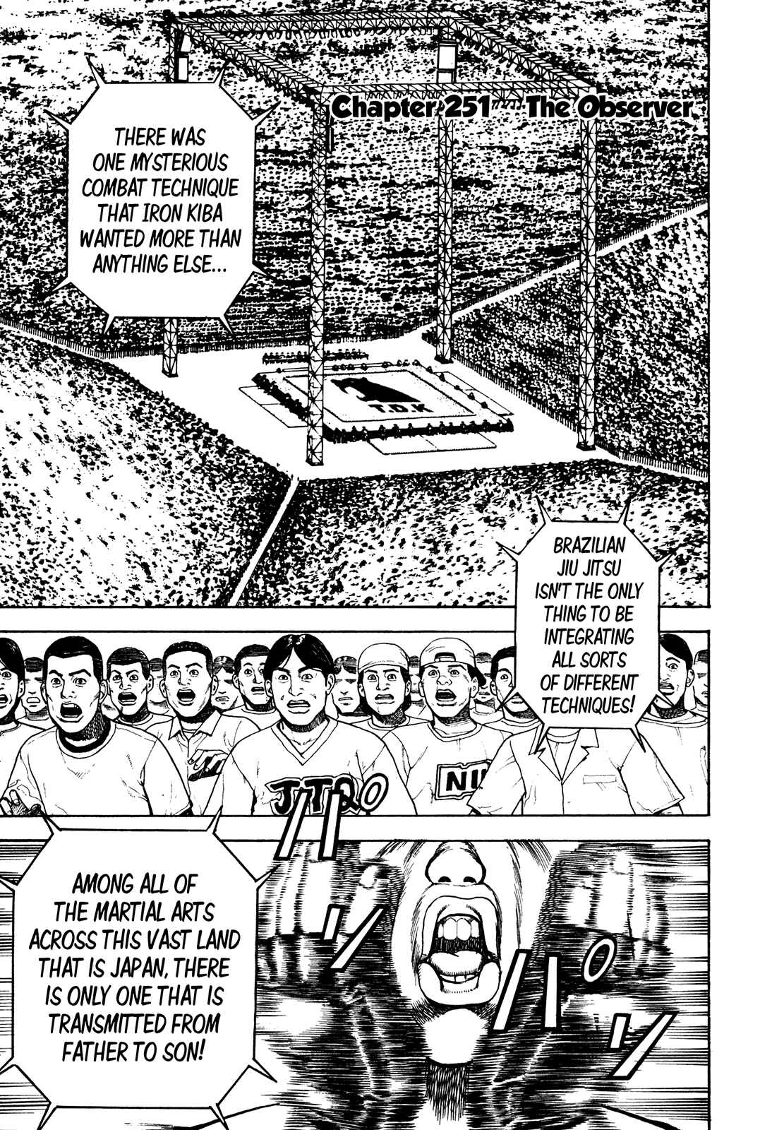 Page 1 Chapter 251 Koukou Tekken-den Tough