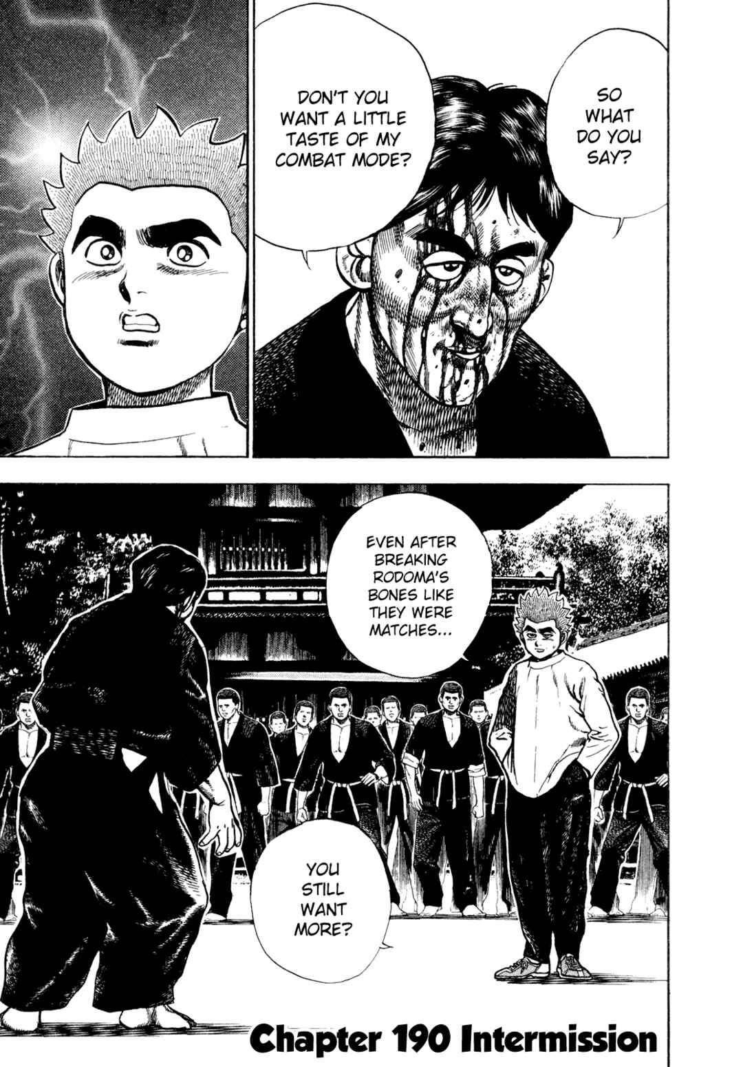 Page 1 Chapter 190 Koukou Tekken-den Tough