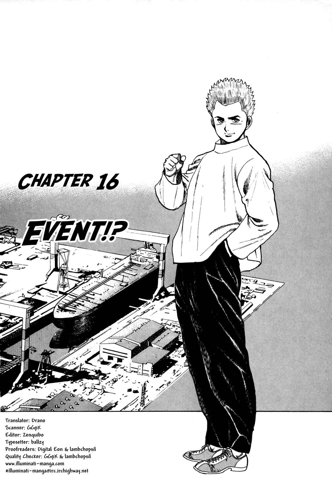 Page 1 Chapter 16 Koukou Tekken-den Tough