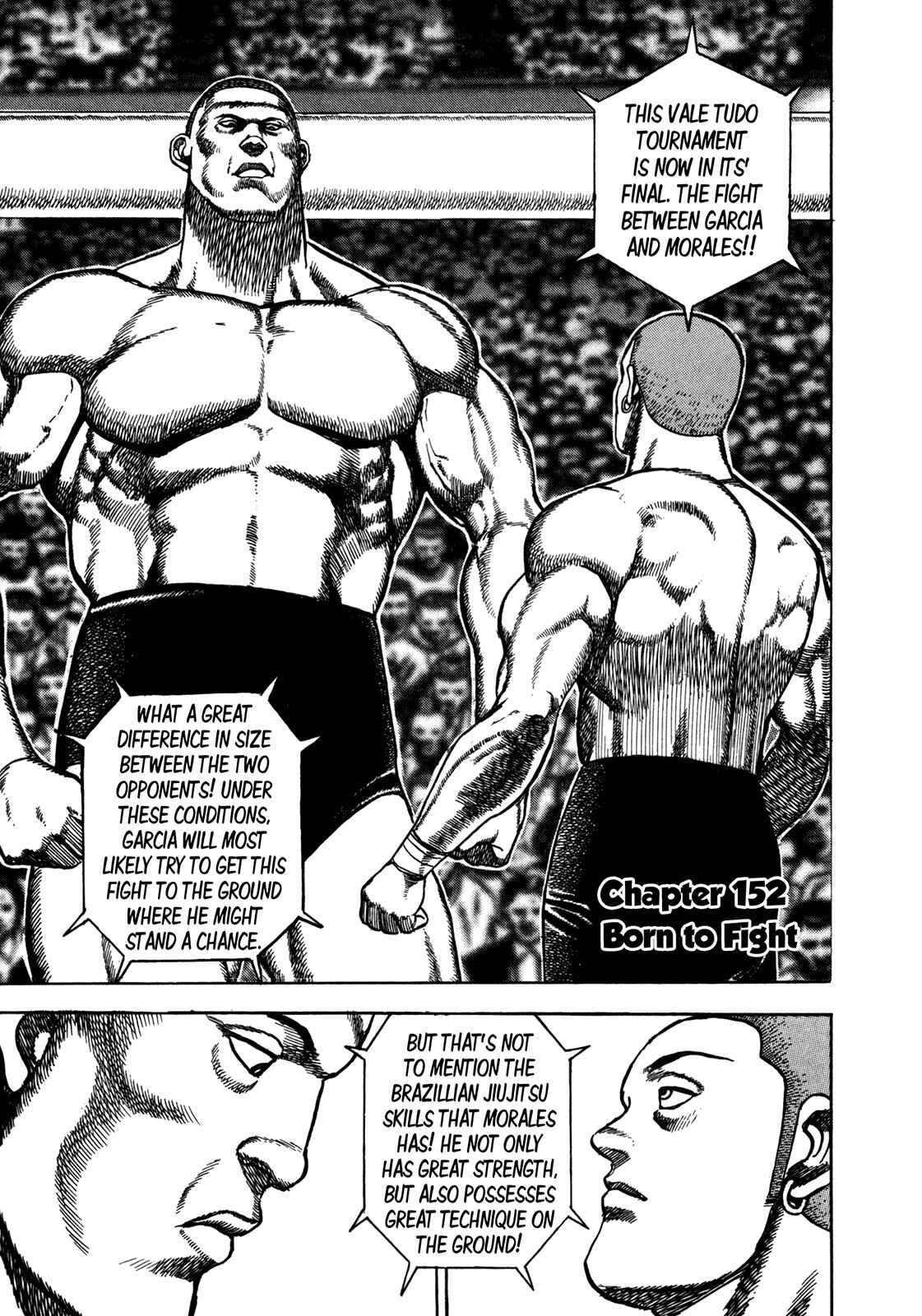Page 1 Chapter 152 Koukou Tekken-den Tough
