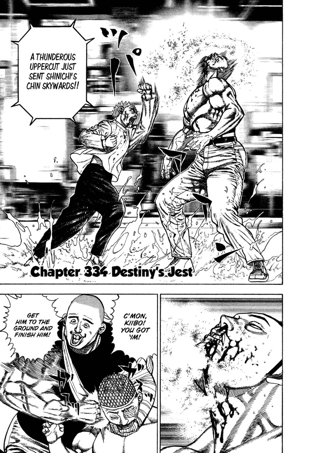 Page 1 Chapter 334 Koukou Tekken-den Tough