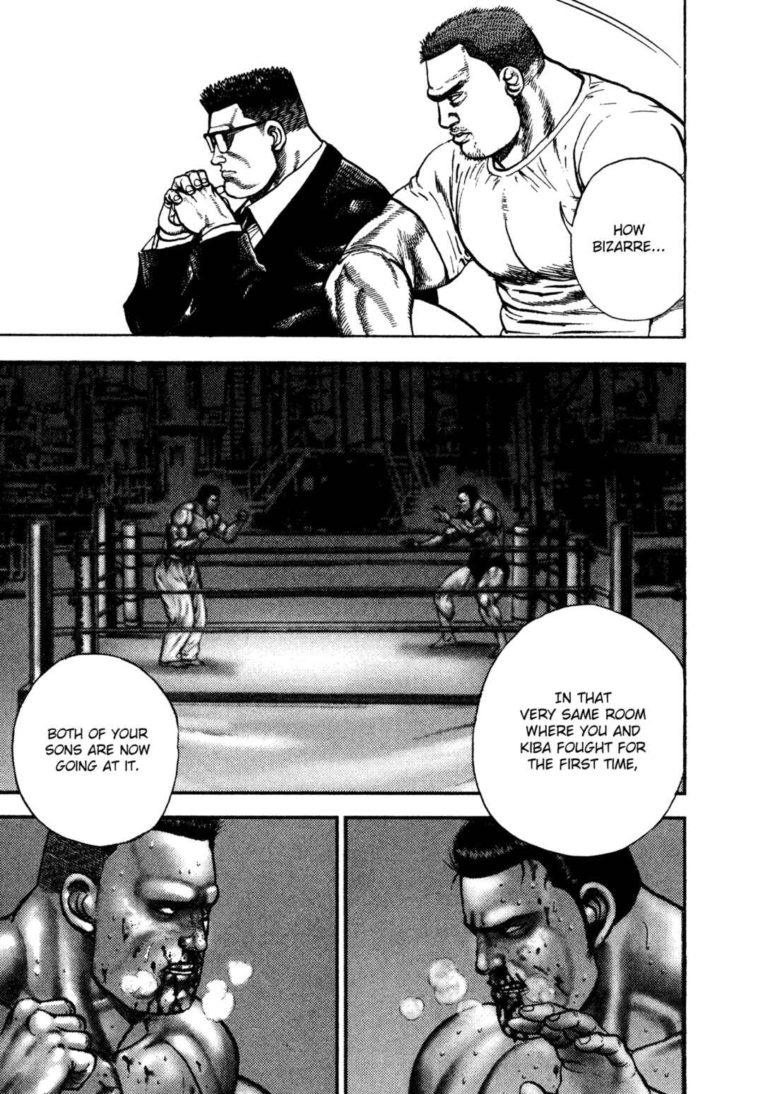 Page 17 Chapter 334 Koukou Tekken-den Tough