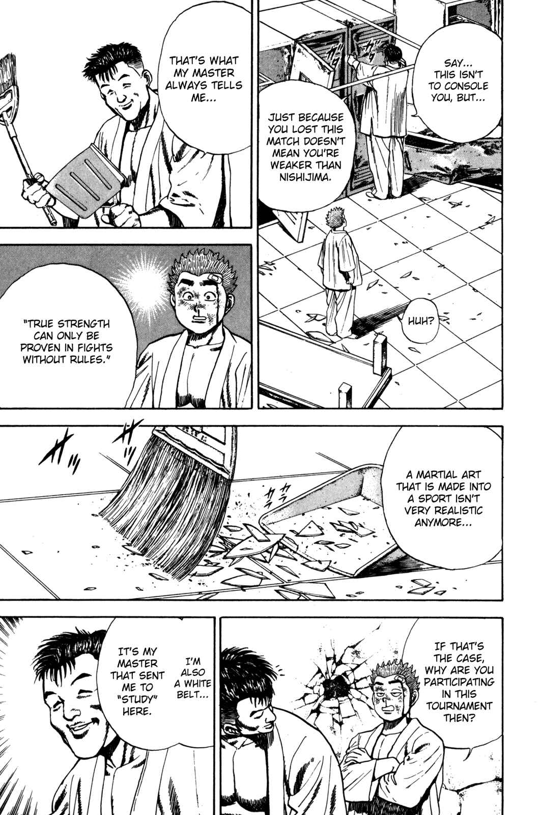 Page 13 Chapter 55 Koukou Tekken-den Tough