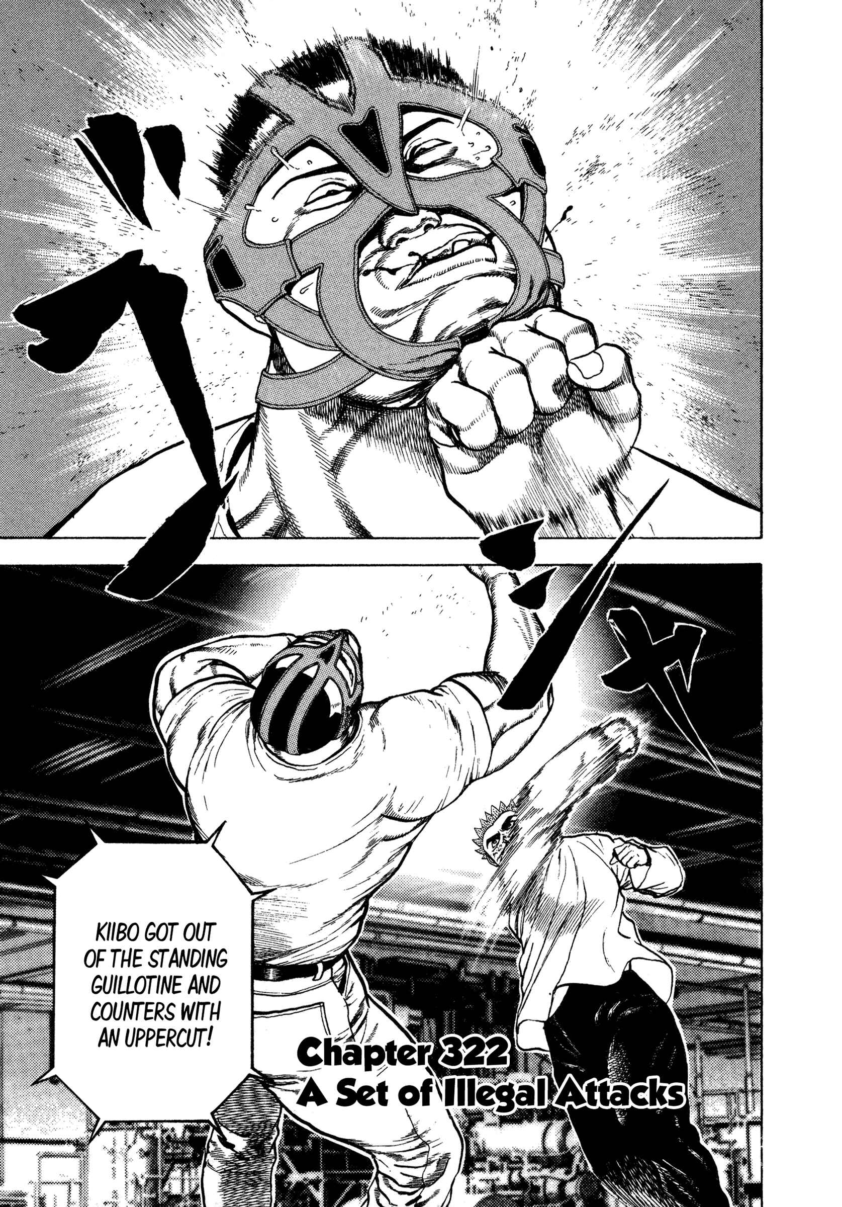 Page 1 Chapter 322 Koukou Tekken-den Tough